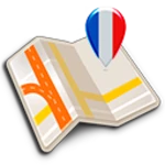 Logo of Map of Paris offline android Application 