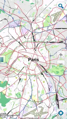 Map of Paris offline android App screenshot 7